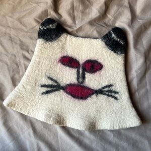 Funky Felt Cat Hat